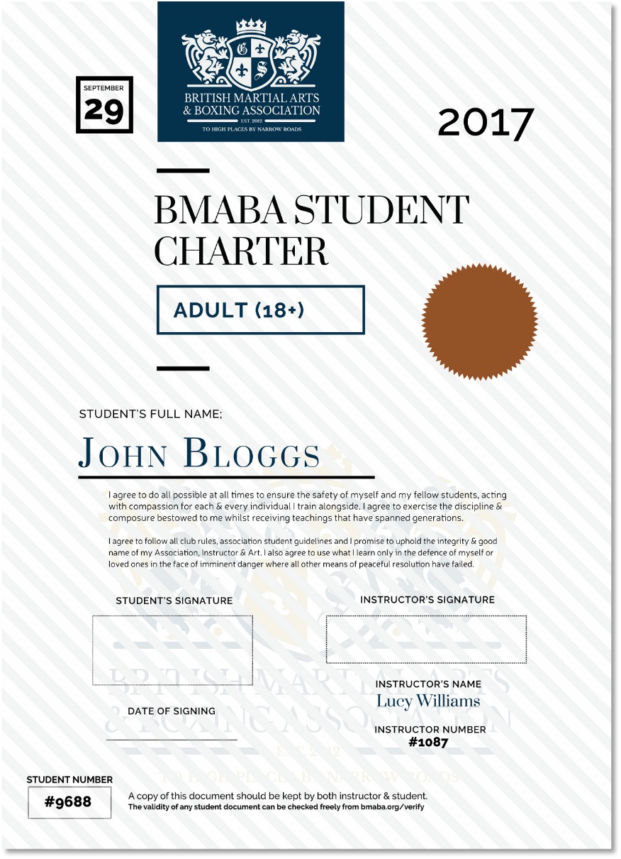 BMABA Student Charter